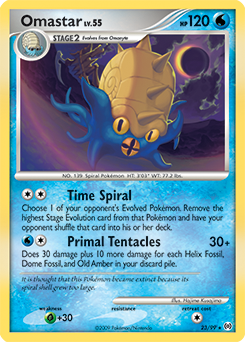 Carte Pokémon Omastar 23/99 de la série Arceus en vente au meilleur prix