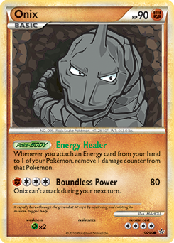 Onix 56/95 Pokémon card from Unleashed for sale at best price