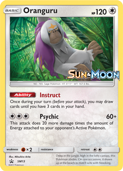 Oranguru SM13 Pokémon card from Sun and Moon Promos for sale at best price