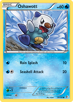 Oshawott 39/149 Pokémon card from Boundaries Crossed for sale at best price
