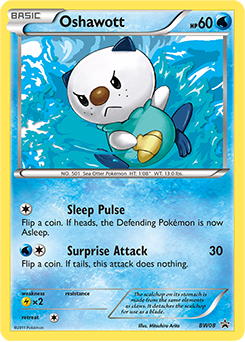 Oshawott BW08 Pokémon card from Back & White Promos for sale at best price