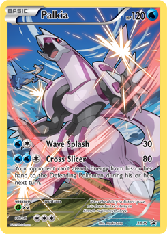 Promo Pokémon card Palkia XY75 from XY Promos expansion