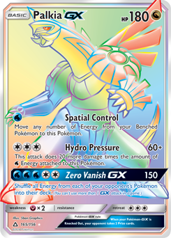 Palkia GX 165/156 Pokémon card from Untra Prism for sale at best price