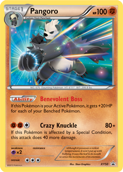 Pangoro XY50 Pokémon card from XY Promos for sale at best price