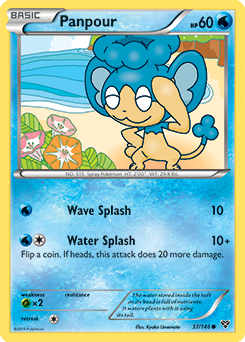 Panpour 37/146 Pokémon card from X&Y for sale at best price