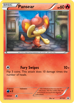 Pansear XY131 Pokémon card from XY Promos for sale at best price