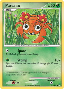 Paras 119/147 Pokémon card from Supreme Victors for sale at best price