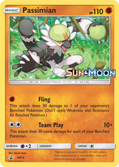 Passimian SM12 Pokémon card from Sun and Moon Promos for sale at best price