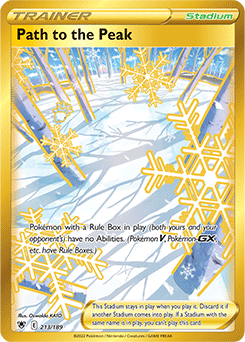 Path to the Peak 213/189 Pokémon card from Astral Radiance for sale at best price