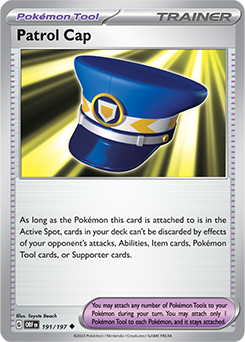 Patrol Cap 191/197 Pokémon card from Obsidian Flames for sale at best price