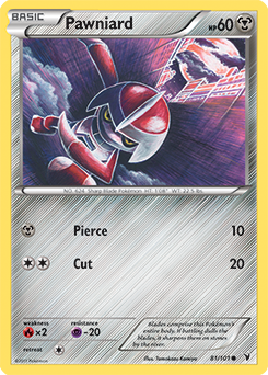 Pawniard 81/101 Pokémon card from Noble Victories for sale at best price