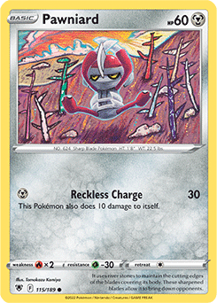 Pawniard 115/189 Pokémon card from Astral Radiance for sale at best price
