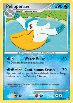 Carte Pokémon Pelipper 24/99 de la série Arceus en vente au meilleur prix