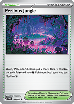 Perilous Jungle 156/162 Pokémon card from Temporal Forces for sale at best price