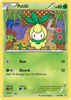 Petilil 4/101 Pokémon card from Noble Victories for sale at best price