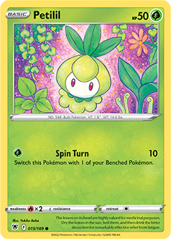 Petilil 015/189 Pokémon card from Astral Radiance for sale at best price