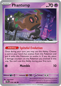 Carte Pokémon Communes Brocélôme 38/86 de la série Chaos Ascendant