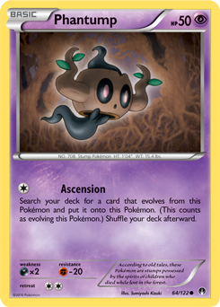 Phantump 64/122 Pokémon card from Breakpoint for sale at best price