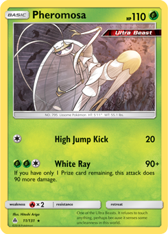 Pheromosa 11/131 Pokémon card from Forbidden Light for sale at best price