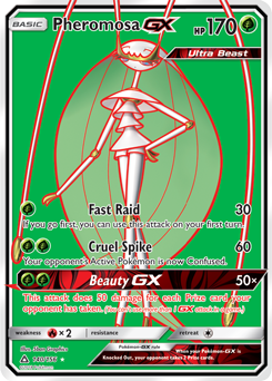 Pheromosa GX 140/156 Pokémon card from Untra Prism for sale at best price