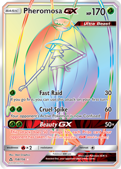 Pheromosa GX 158/156 Pokémon card from Untra Prism for sale at best price
