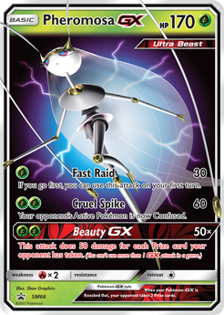 Pheromosa GX SM66 Pokémon card from Sun and Moon Promos for sale at best price