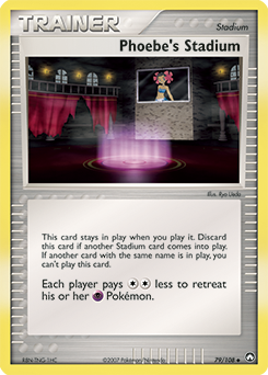Phoebe's Stadium 79/108 Pokémon card from Ex Power Keepers for sale at best price