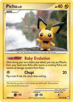 Pichu 93/123 Pokémon card from Mysterious Treasures for sale at best price