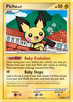 Carte Pokémon Pichu 25/99 de la série Arceus en vente au meilleur prix