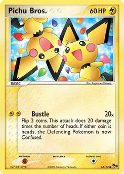 Carte Pokémon Pichu Bros. 16/17 de la série POP 3 en vente au meilleur prix