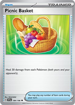 Picnic Basket 184/198 Pokémon card from Scarlet & Violet for sale at best price