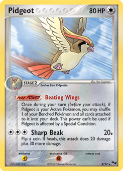 Pidgeot 2/17 Pokémon card from POP 2 for sale at best price