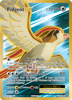 Pidgeot EX 104/108 Pokémon card from Evolutions for sale at best price