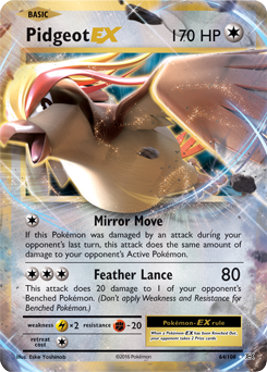 Pidgeot EX 64/108 Pokémon card from Evolutions for sale at best price