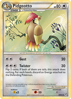 Pidgeotto 48/95 Pokémon card from Call of Legends for sale at best price