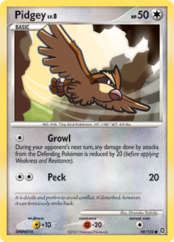 Pidgey 99/132 Pokémon card from Secret Wonders for sale at best price