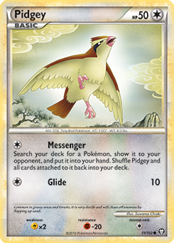 Pidgey 71/102 Pokémon card from Triumphant for sale at best price