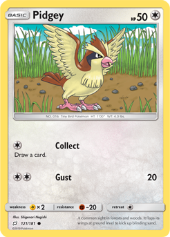 Pidgey 121/181 Pokémon card from Team Up for sale at best price