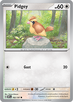 Pidgey 162/197 Pokémon card from Obsidian Flames for sale at best price