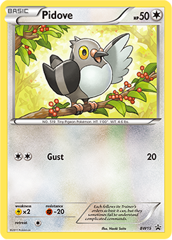 Pidove BW15 Pokémon card from Back & White Promos for sale at best price