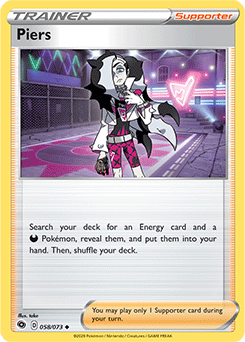 Piers 058/073 Pokémon card from Champion s Path for sale at best price