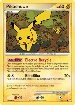 Pikachu 94/123 Pokémon card from Mysterious Treasures for sale at best price