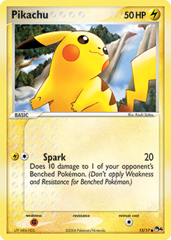 Pikachu 13/17 Pokémon card from POP 4 for sale at best price