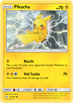 4x Pikachu Nuzzle XY - for Pokemon TCG Online ptcgo in Game Card