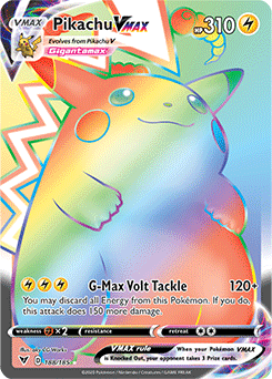 Pikachu VMAX 188/185 Pokémon card from Vivid Voltage for sale at best price