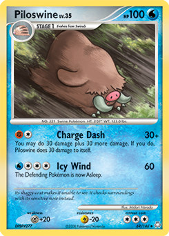 Piloswine 69/146 Pokémon card from Legends Awakened for sale at best price