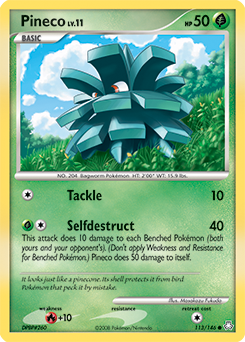 Pineco 113/146 Pokémon card from Legends Awakened for sale at best price