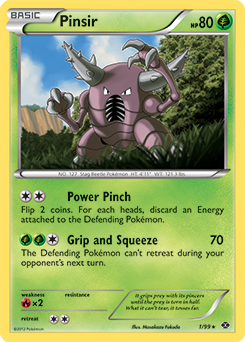 Pinsir 1/99 Pokémon card from Next Destinies for sale at best price