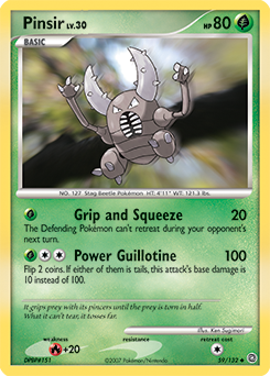 Pinsir 59/132 Pokémon card from Secret Wonders for sale at best price
