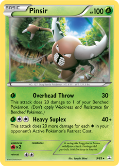 Pinsir 9/83 Pokémon card from Generations for sale at best price
